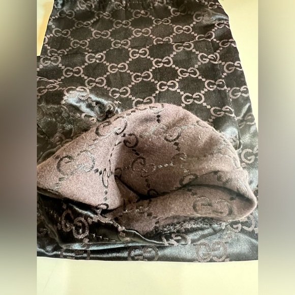 Gucci Brown Logo Authentic Duster~Shoe Bags - Picture 4 of 6